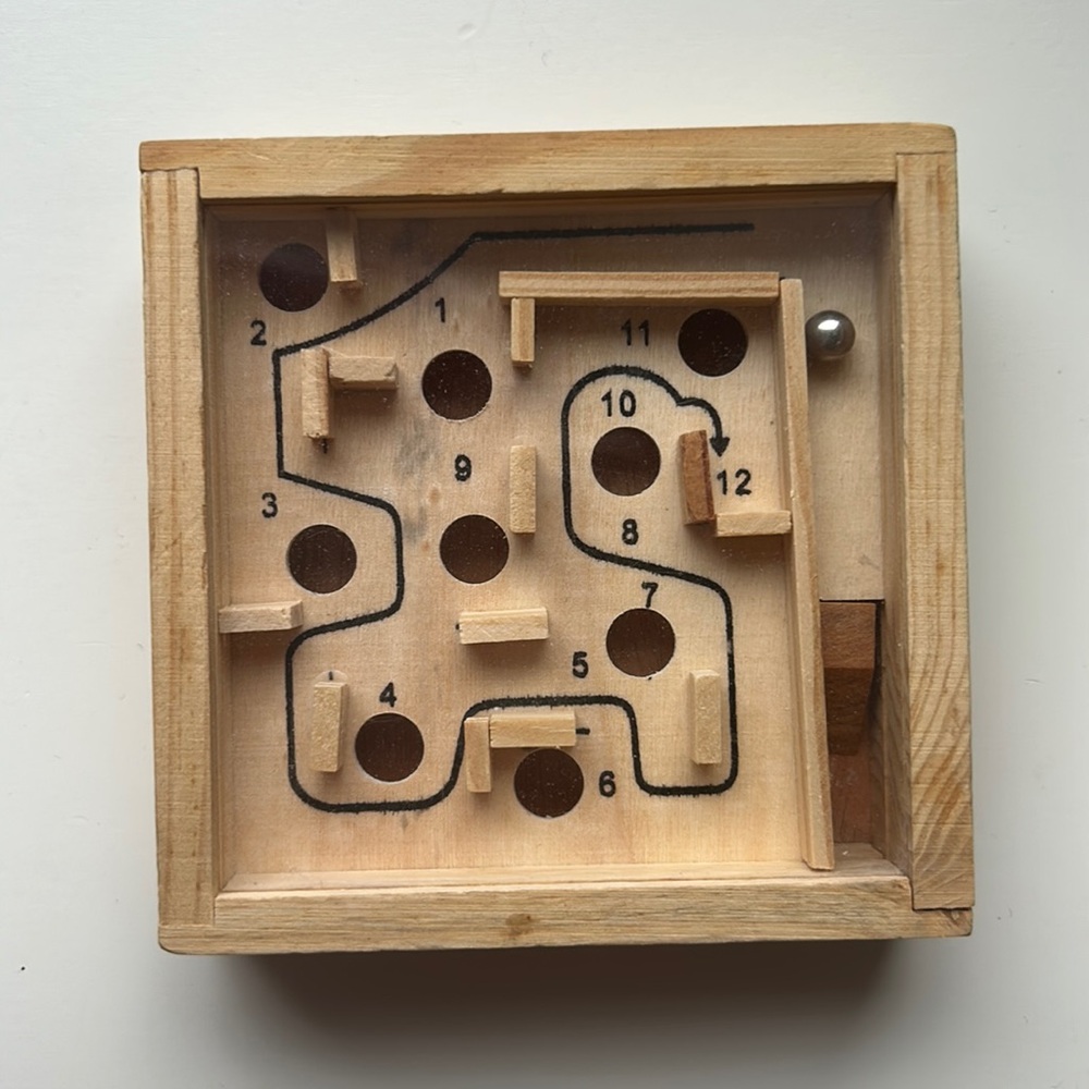 Labyrinth Wooden Maze Game